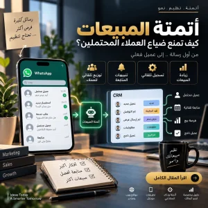 أتمتة المبيعات كيف تمنع ضياع العملاء المحتملين؟