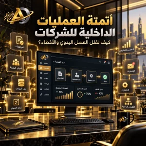 أتمتة العمليات الداخلية للشركات لتقليل العمل اليدوي والأخطاء